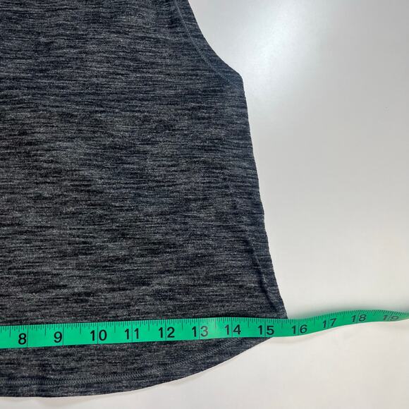 Lululemon Fast As‎ Light Muscle Tank Women’s Sz 4/6 Small Heathered Black W1NISS - Picture 11 of 12